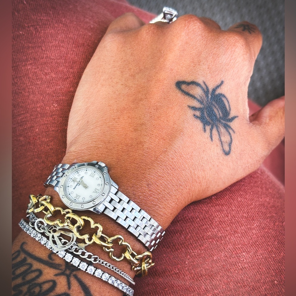 Raymond Weil Tango Stainless Steel Diamond Dial Watch